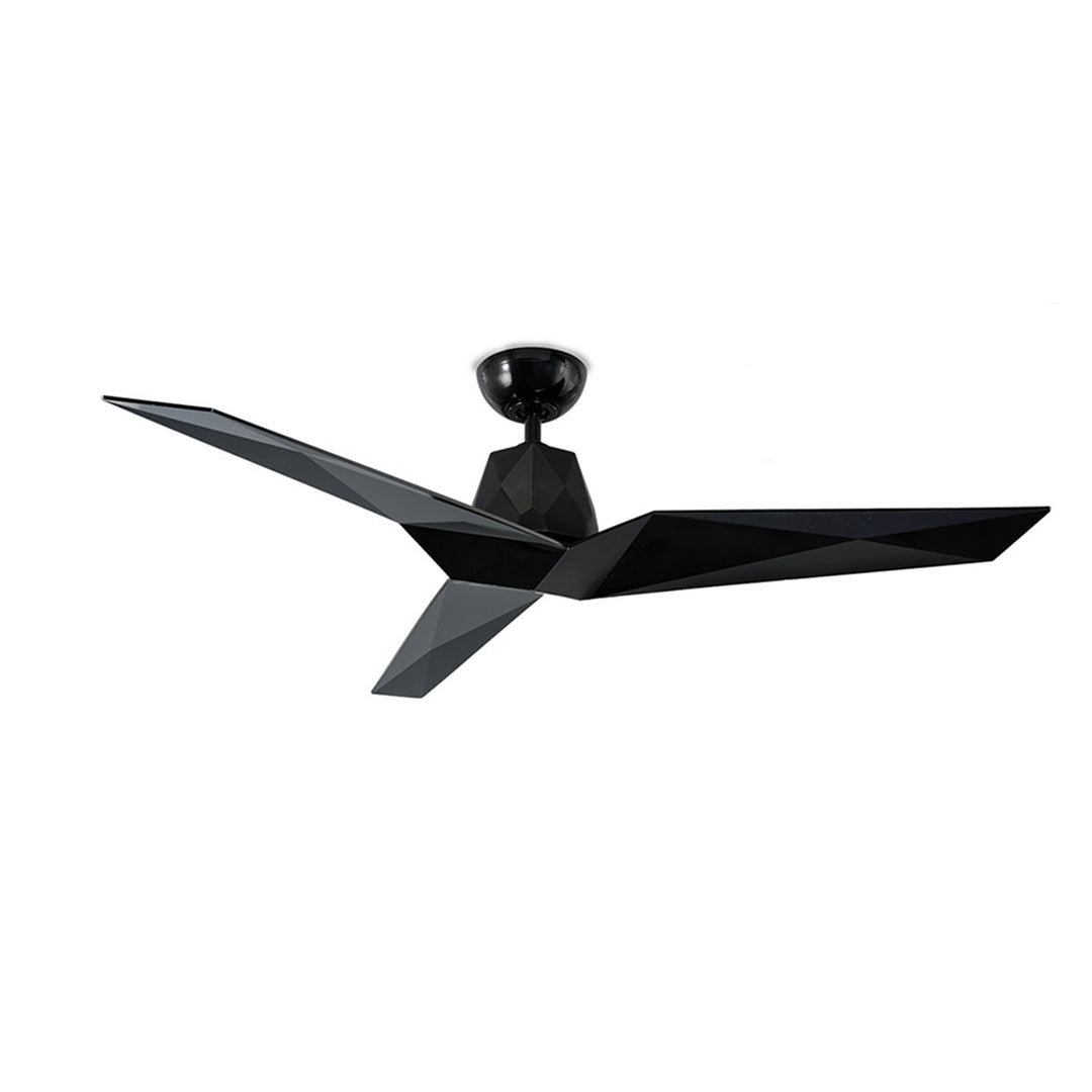 Vortex 60"Ceiling Fan in Gloss Black - available from The Lighting Shoppe, trusted by Canadian homeowners