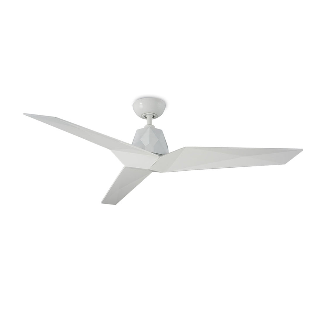 Vortex 60"Ceiling Fan in Gloss White - available from The Lighting Shoppe, trusted by Canadian homeowners
