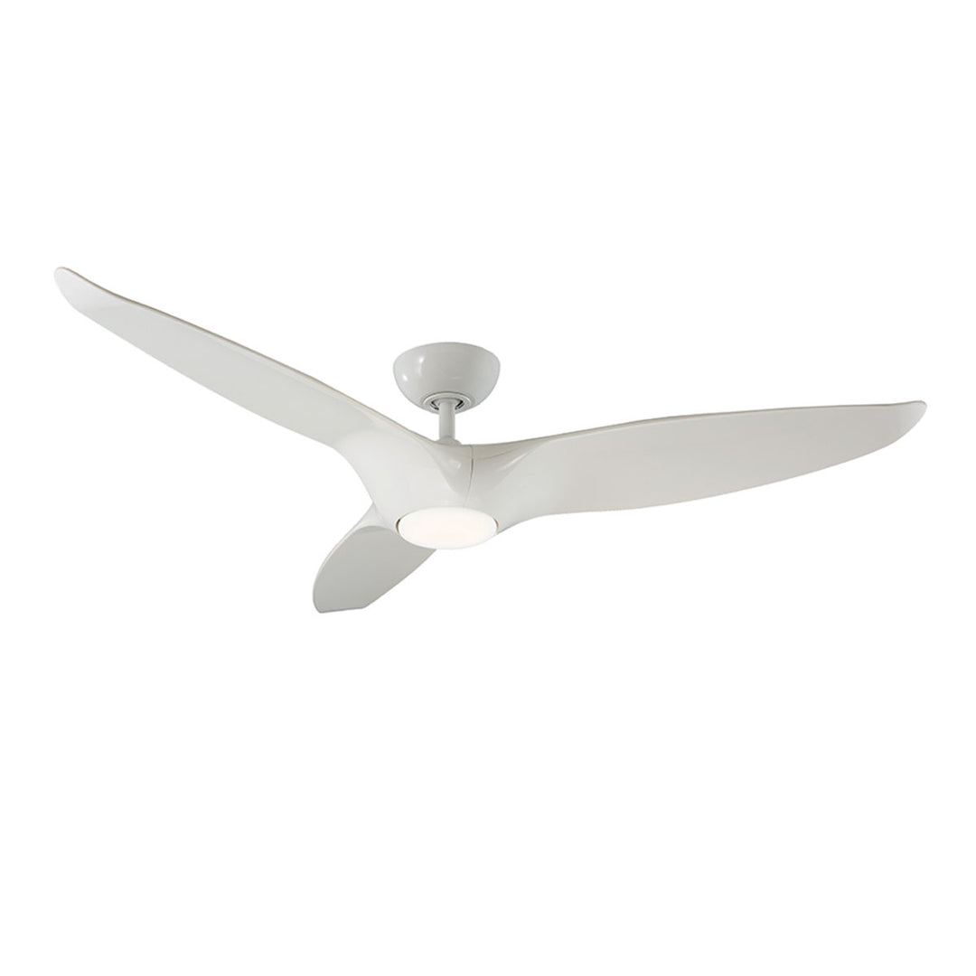 Morpheus Iii 60"Ceiling Fan in Gloss White - available from The Lighting Shoppe, trusted by Canadian homeowners