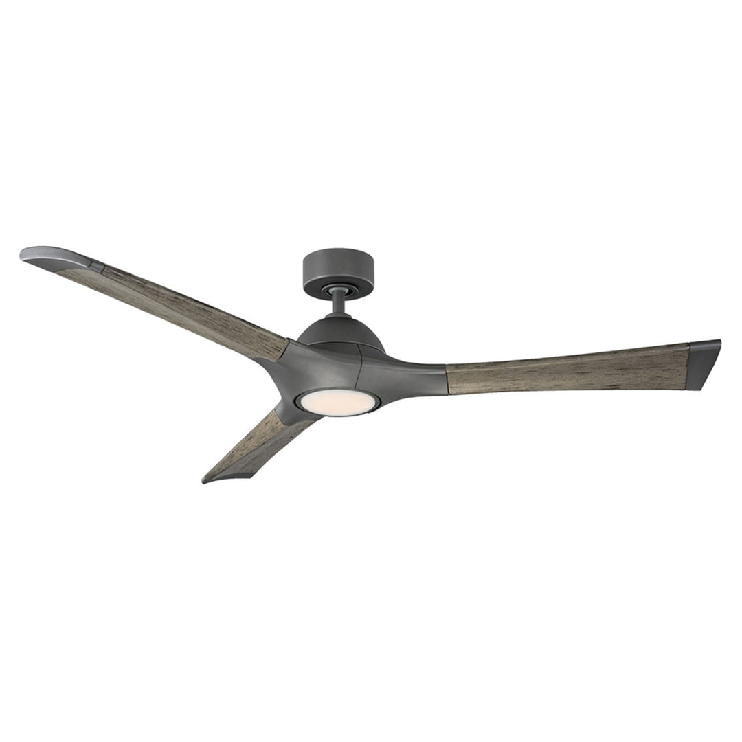 Woody 60"Ceiling Fan in Graphite/Weathered Gray - available from The Lighting Shoppe, trusted by Canadian homeowners