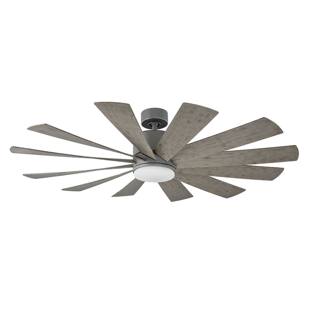 Windflower 60"Ceiling Fan in Graphite/Weathered Gray - available from The Lighting Shoppe, trusted by Canadian homeowners