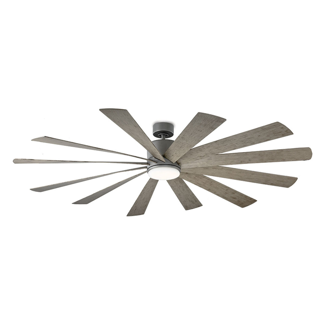 Windflower 80"Ceiling Fan in Graphite/Weathered Gray - available from The Lighting Shoppe, trusted by Canadian homeowners