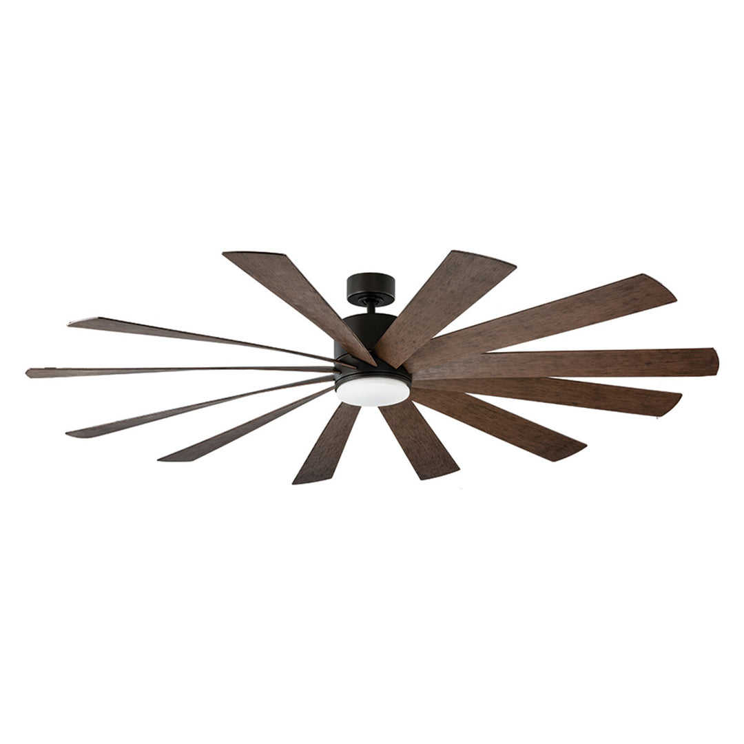 Windflower 80"Ceiling Fan in Oil Rubbed Bronze/Dark Walnut - available from The Lighting Shoppe, trusted by Canadian homeowners