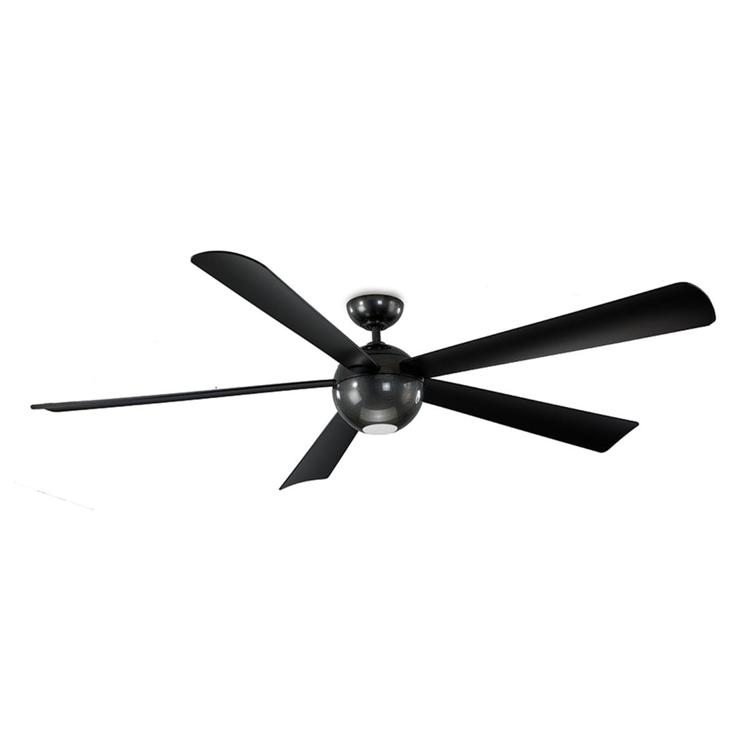 Orb Downrod Ceiling Fan in Carbon Fiber - available from The Lighting Shoppe, trusted by Canadian homeowners