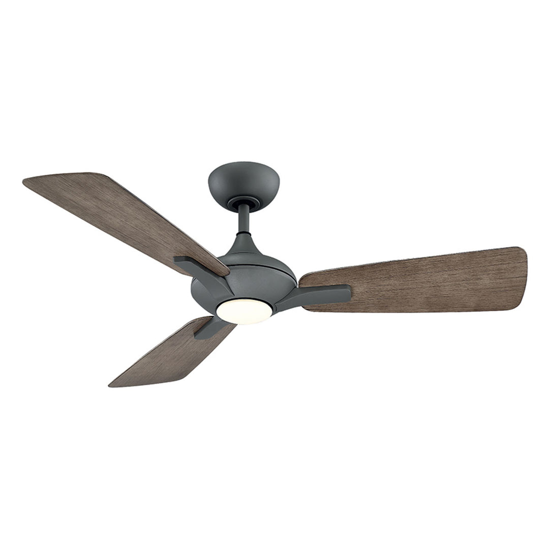 Mykonos 52"Ceiling Fan in Graphite/Weathered Gray - available from The Lighting Shoppe, trusted by Canadian homeowners