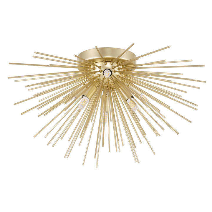 CWI Lighting Canada - 1034C20-6-620 - Six Light Flush Mount - Savannah - Gold Leaf