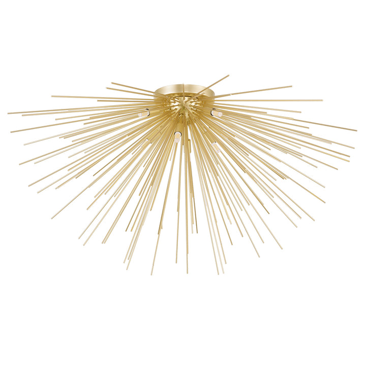 CWI Lighting Canada - 1034C40-8-620 - Eight Light Flush Mount - Savannah - Gold Leaf