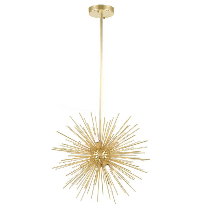 CWI Lighting Canada - 1034P16-6-620 - Six Light Chandelier - Savannah - Gold Leaf