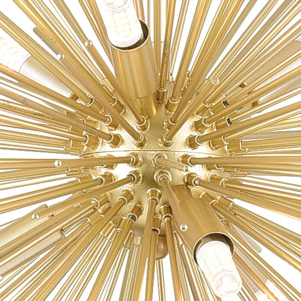 CWI Lighting Canada - 1034P16-6-620 - Six Light Chandelier - Savannah - Gold Leaf