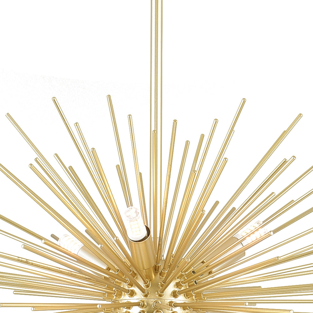 CWI Lighting Canada - 1034P16-6-620 - Six Light Chandelier - Savannah - Gold Leaf