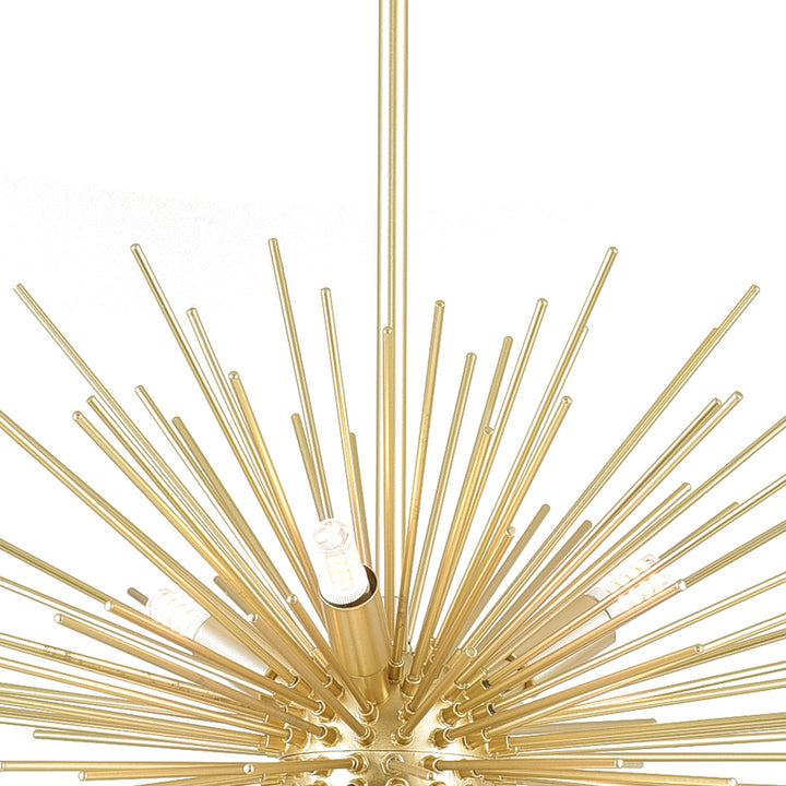 CWI Lighting Canada - 1034P16-6-620 - Six Light Chandelier - Savannah - Gold Leaf
