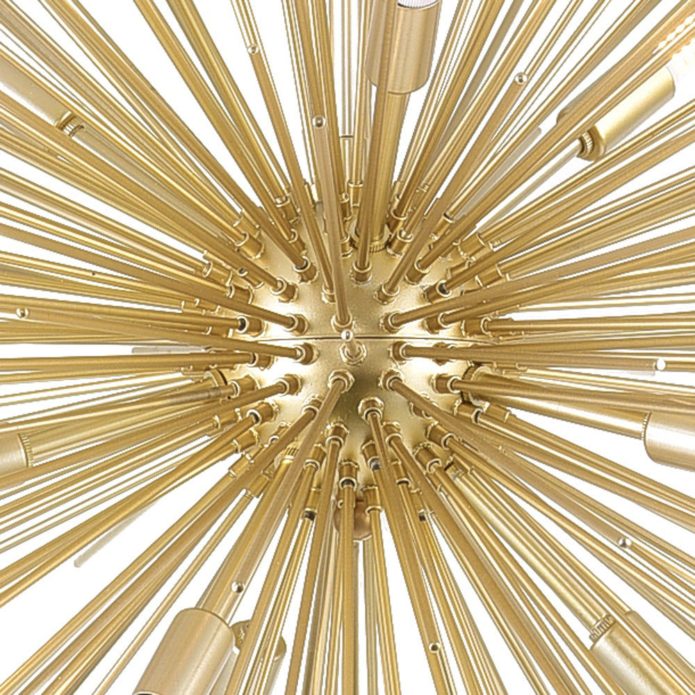CWI Lighting Canada - 1034P30-9-620 - Nine Light Chandelier - Savannah - Gold Leaf