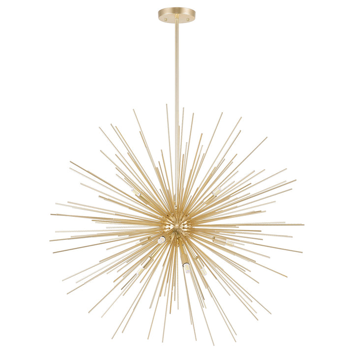 CWI Lighting Canada - 1034P30-9-620 - Nine Light Chandelier - Savannah - Gold Leaf
