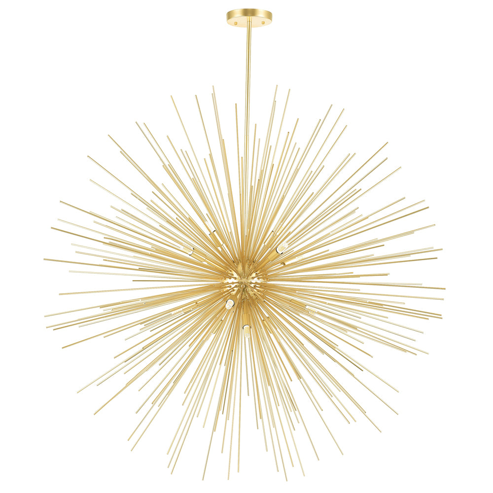 CWI Lighting Canada - 1034P40-14-620 - 14 Light Chandelier - Savannah - Gold Leaf