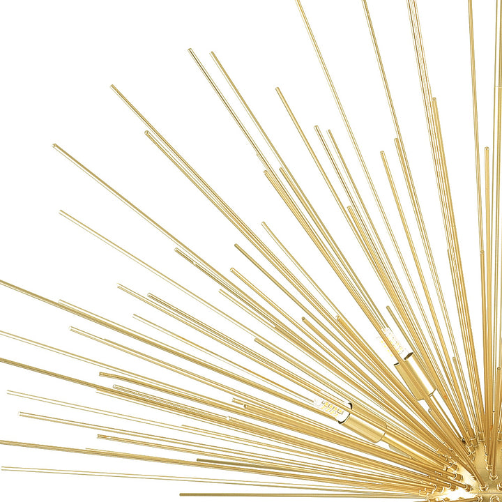 CWI Lighting Canada - 1034P40-14-620 - 14 Light Chandelier - Savannah - Gold Leaf