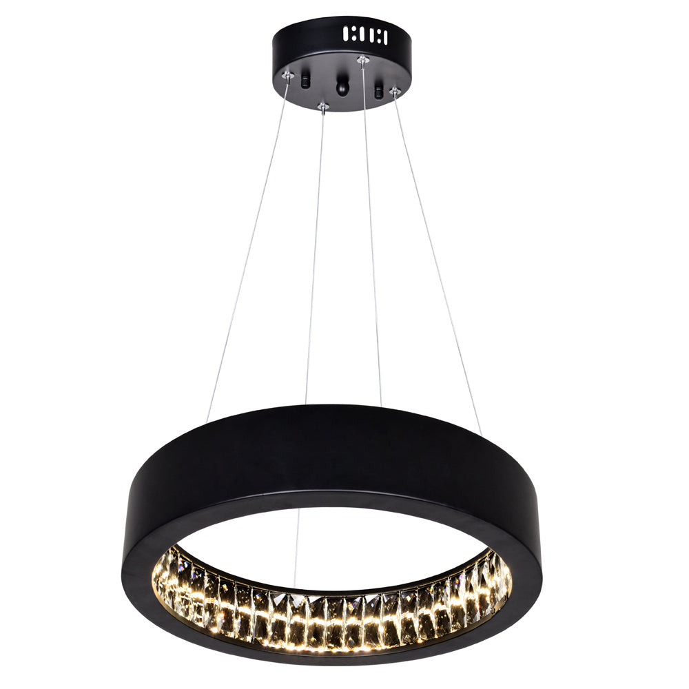 CWI Lighting Canada - 1040P20-101 - LED Chandelier - Rosalina - Matte Black