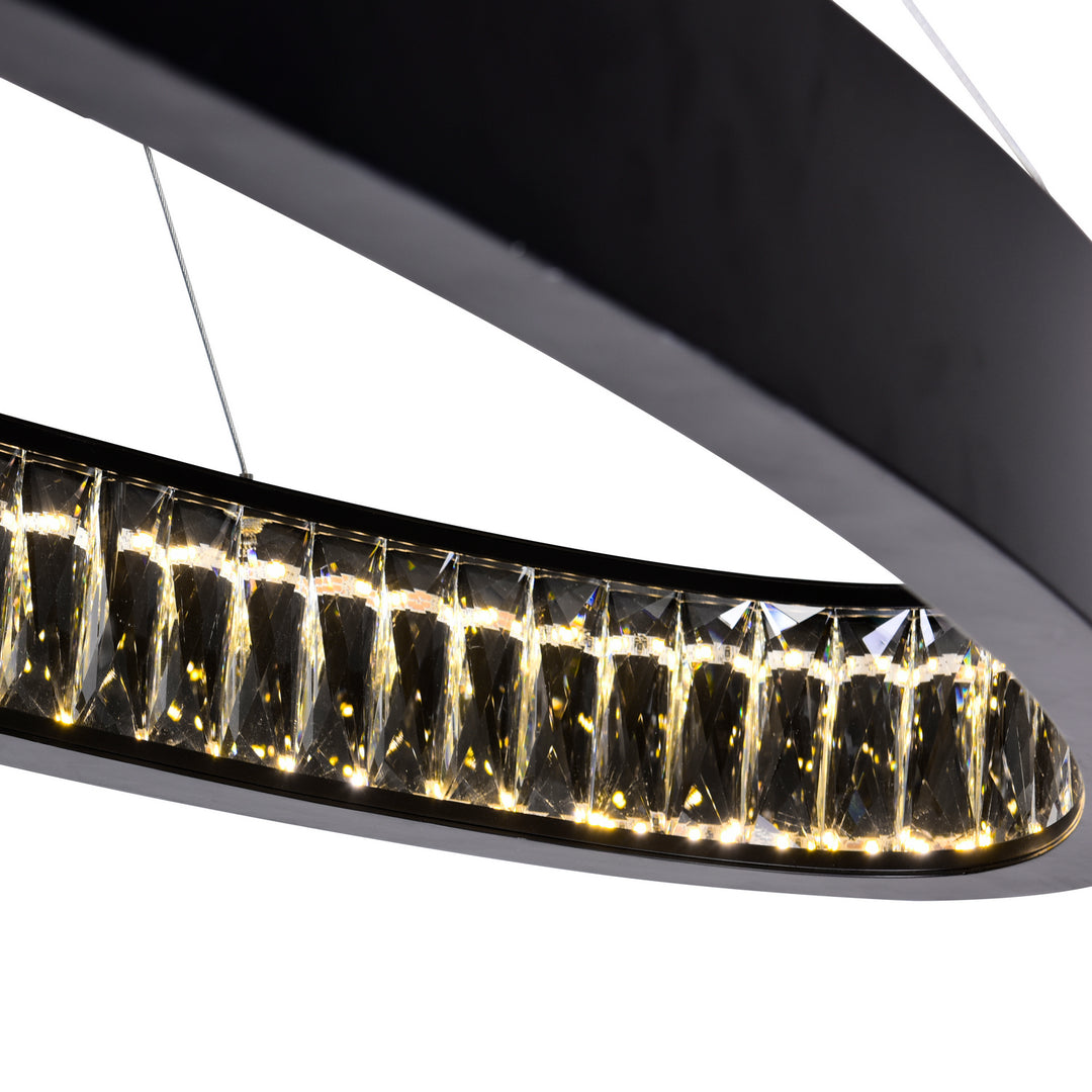 CWI Lighting Canada - 1040P42-101-O - LED Chandelier - Rosalina - Matte Black