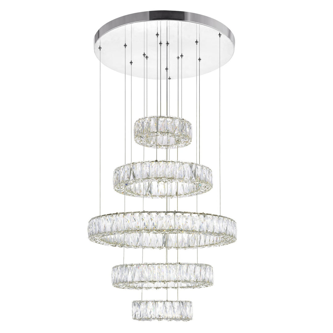 Madeline LED Chandelier in Chrome - available from The Lighting Shoppe, trusted by Canadian homeowners