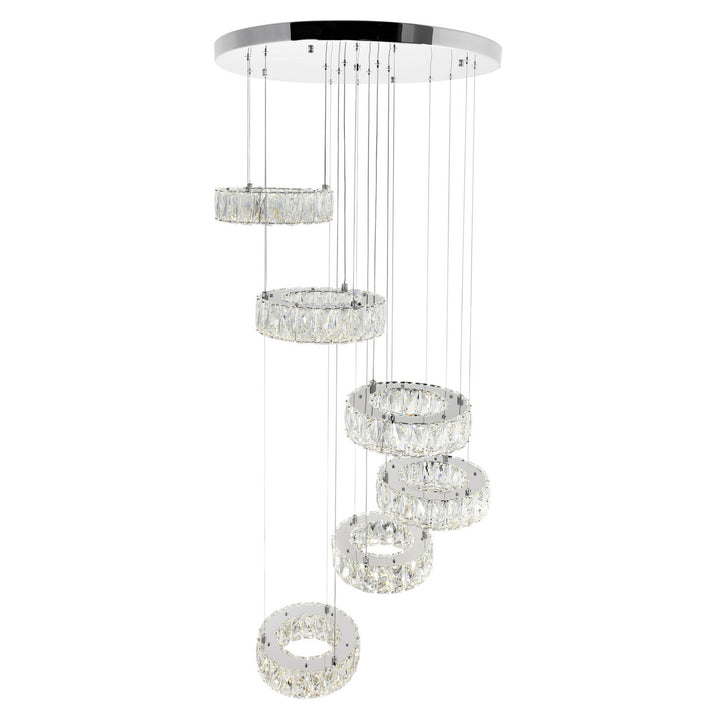 CWI Lighting Canada - 1044P24-601-R-6C - LED Chandelier - Madeline - Chrome