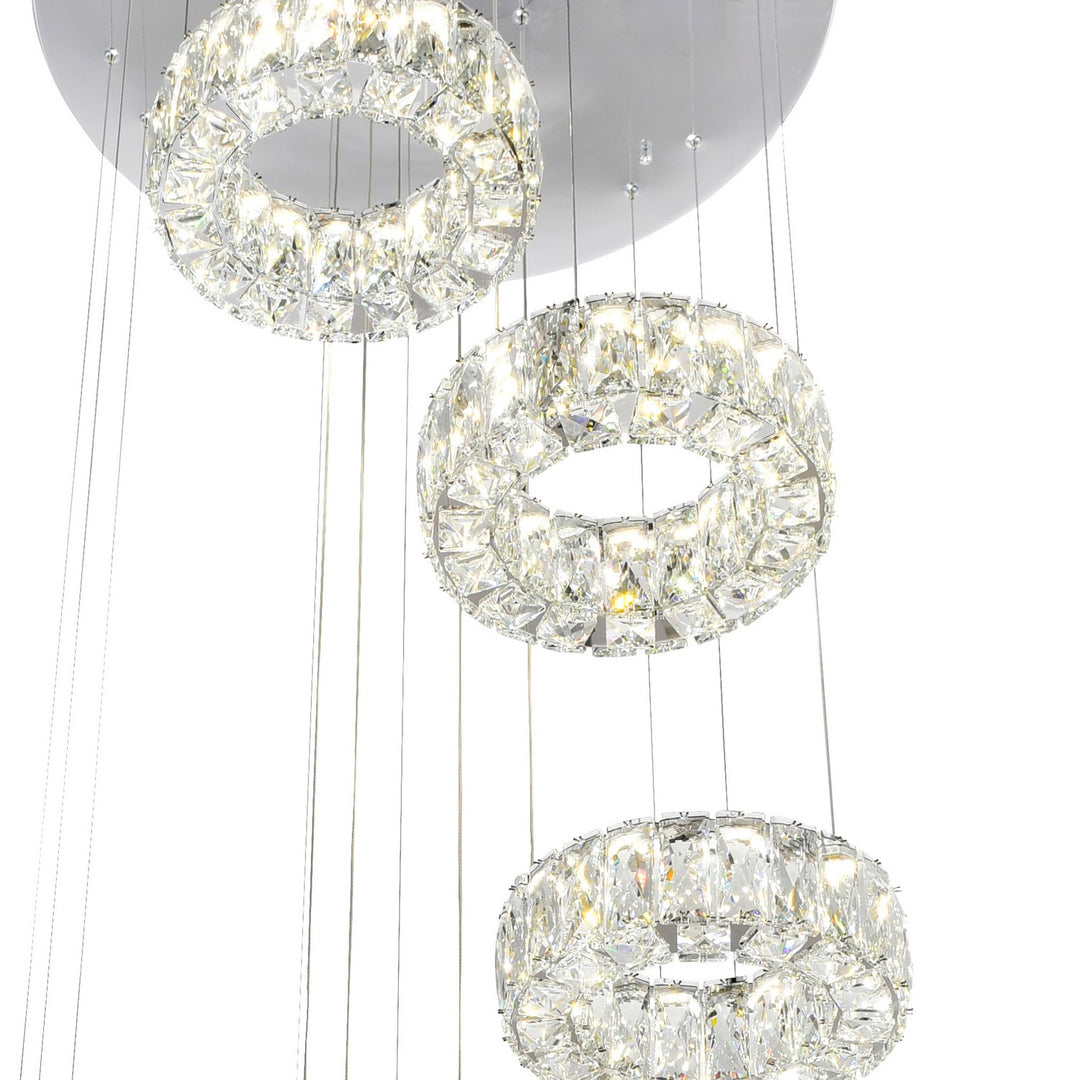 CWI Lighting Canada - 1044P24-601-R-6C - LED Chandelier - Madeline - Chrome