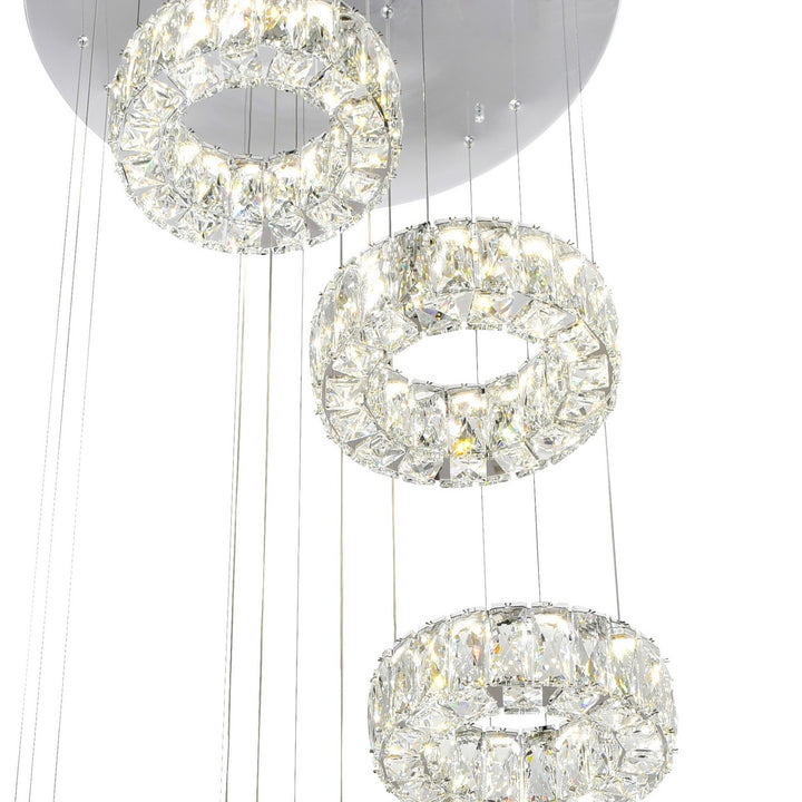 CWI Lighting Canada - 1044P24-601-R-6C - LED Chandelier - Madeline - Chrome