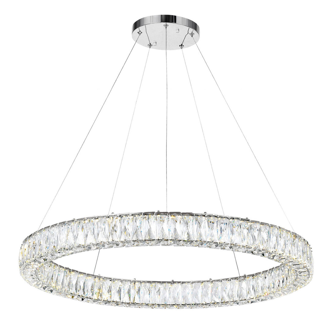 Madeline LED Chandelier in Chrome - available from The Lighting Shoppe, trusted by Canadian homeowners