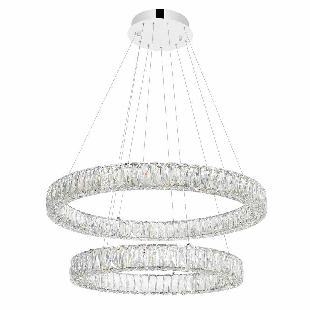Madeline LED Chandelier in Chrome - available from The Lighting Shoppe, trusted by Canadian homeowners
