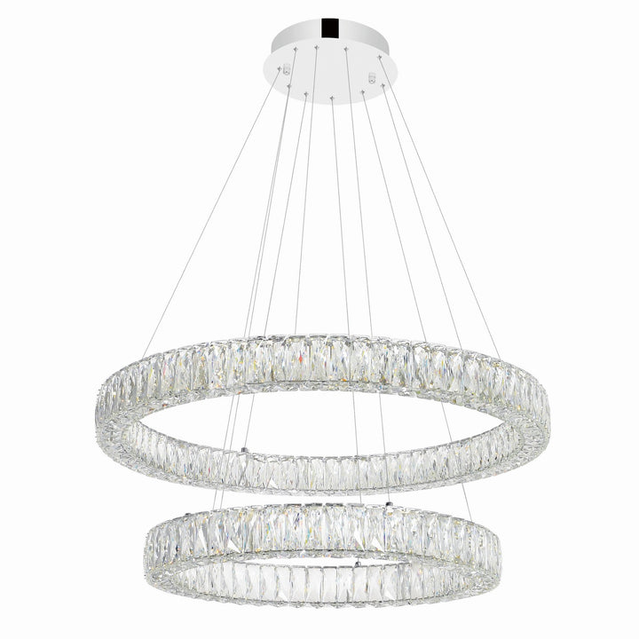 Madeline LED Chandelier in Chrome - available from The Lighting Shoppe, trusted by Canadian homeowners