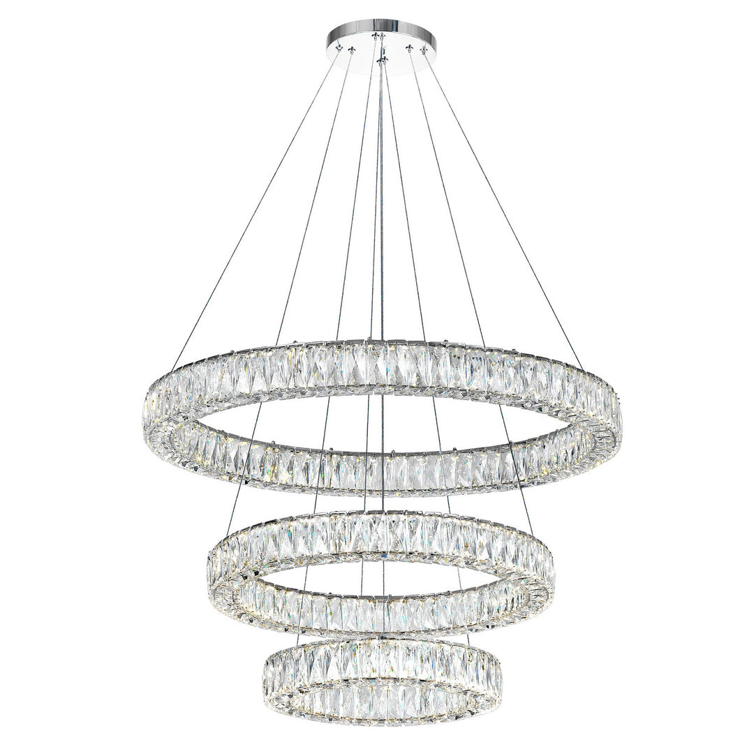 Madeline LED Chandelier in Chrome - available from The Lighting Shoppe, trusted by Canadian homeowners