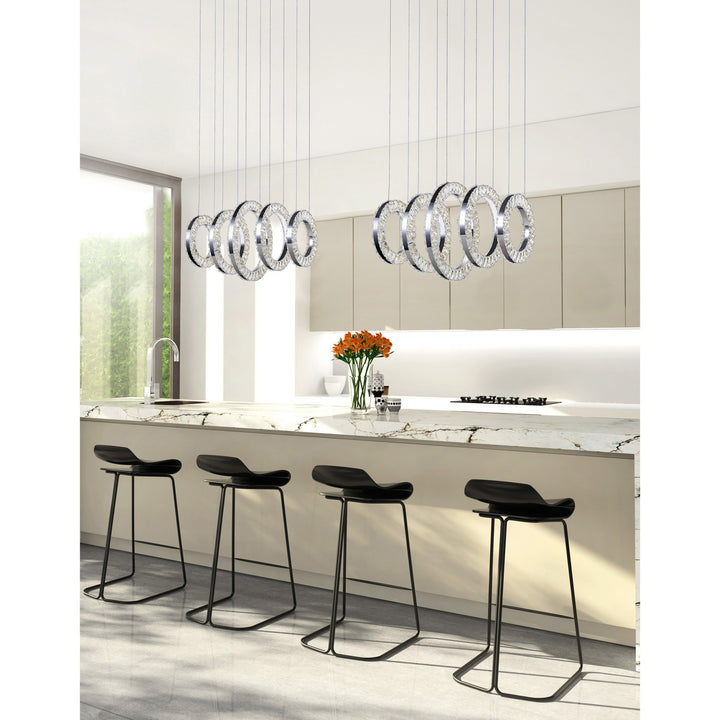 CWI Lighting Canada - 1046P26-5-601-RC - LED Chandelier - Celina - Chrome
