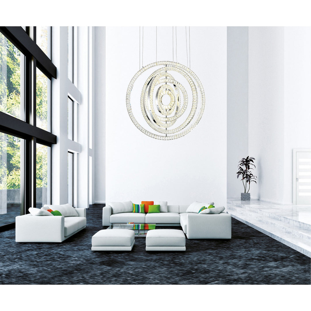CWI Lighting Canada - 1046P37-6-601 - LED Chandelier - Celina - Chrome
