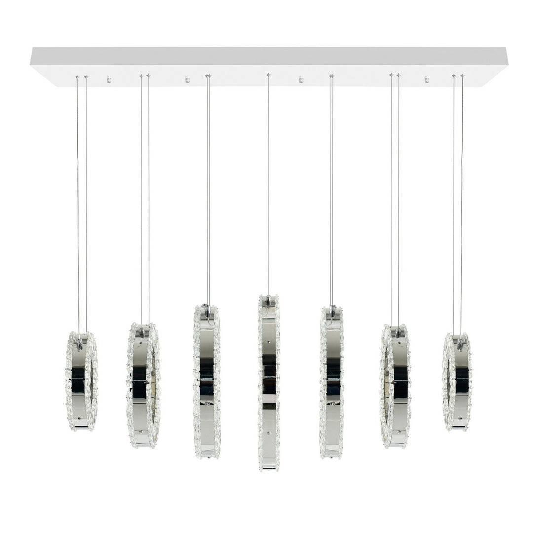 CWI Lighting Canada - 1046P37-7-601-RC - LED Chandelier - Celina - Chrome