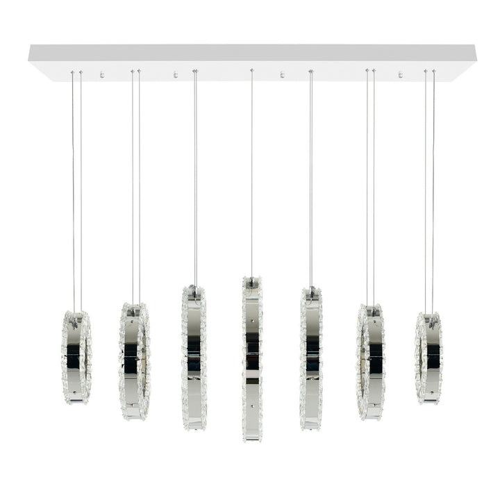 CWI Lighting Canada - 1046P37-7-601-RC - LED Chandelier - Celina - Chrome