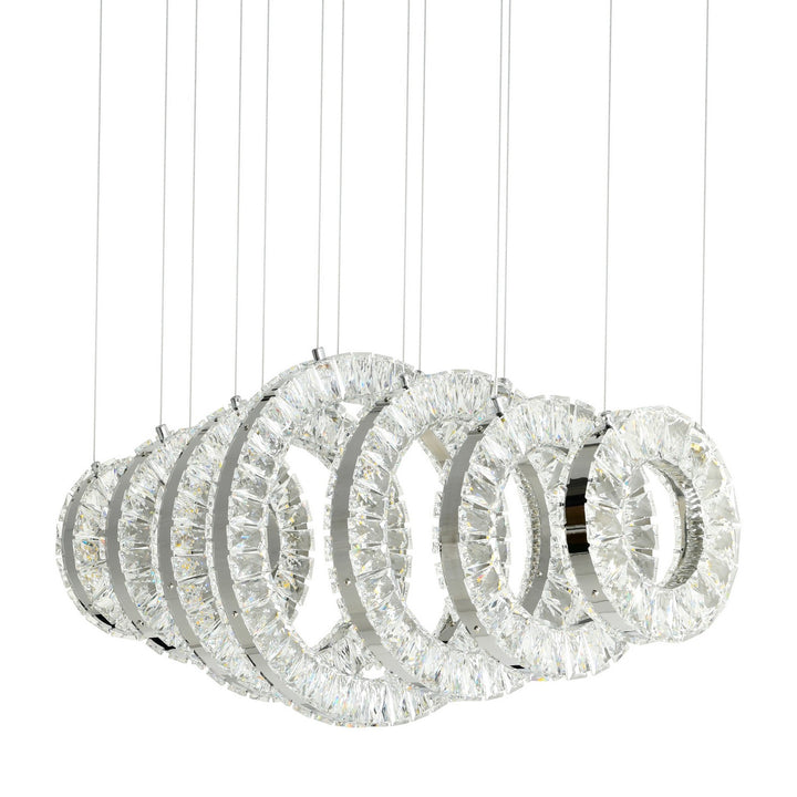 CWI Lighting Canada - 1046P37-7-601-RC - LED Chandelier - Celina - Chrome