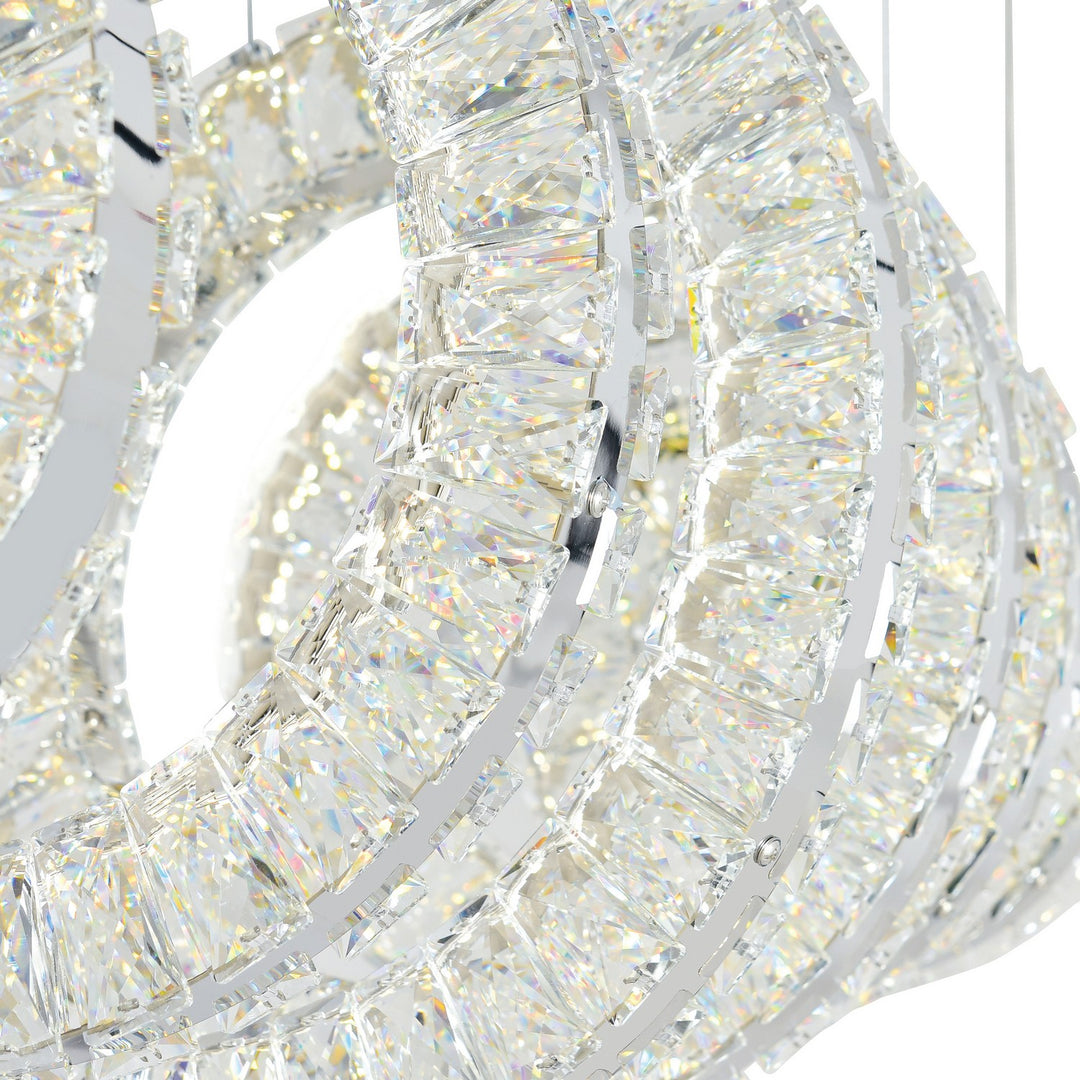 CWI Lighting Canada - 1046P37-7-601-RC - LED Chandelier - Celina - Chrome