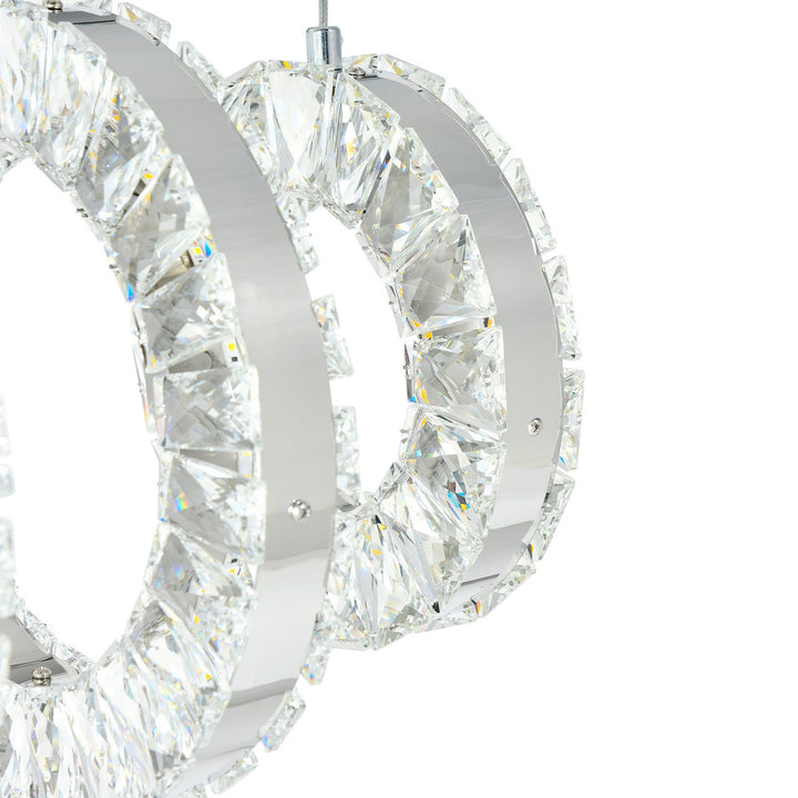 CWI Lighting Canada - 1046P37-7-601-RC - LED Chandelier - Celina - Chrome