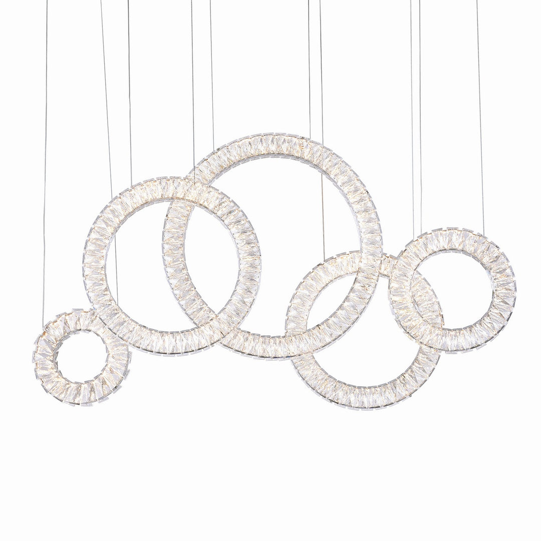 CWI Lighting Canada - 1046P43-5-601-RC - LED Chandelier - Celina - Chrome