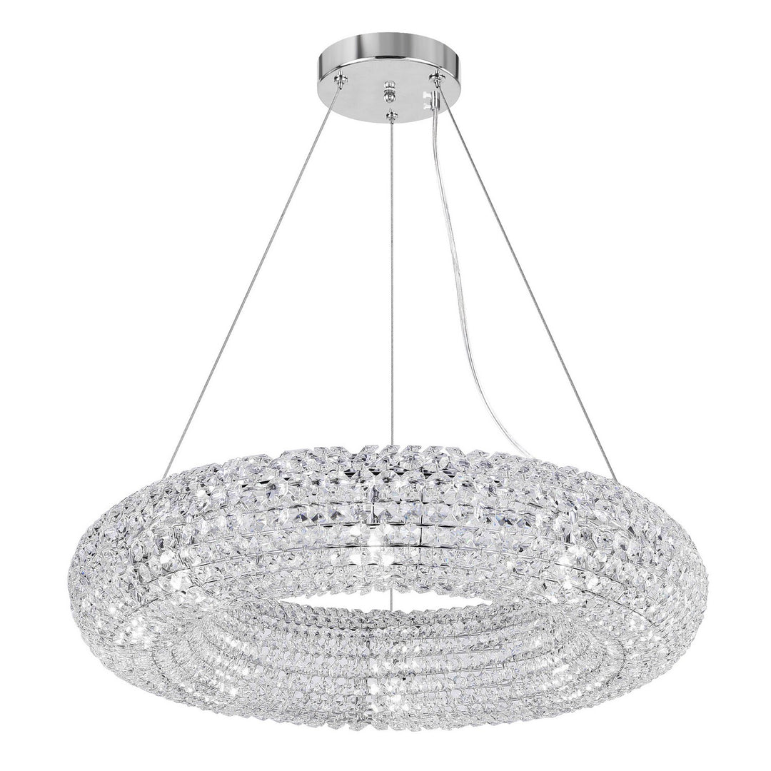 CWI Lighting Canada - 1057P24-8-601 - Eight Light Chandelier - Veronique - Chrome