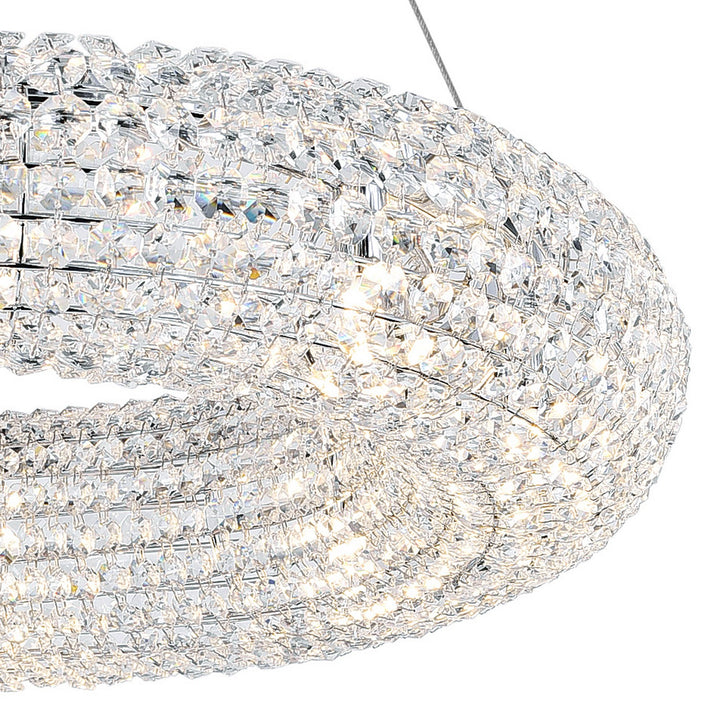 CWI Lighting Canada - 1057P24-8-601 - Eight Light Chandelier - Veronique - Chrome