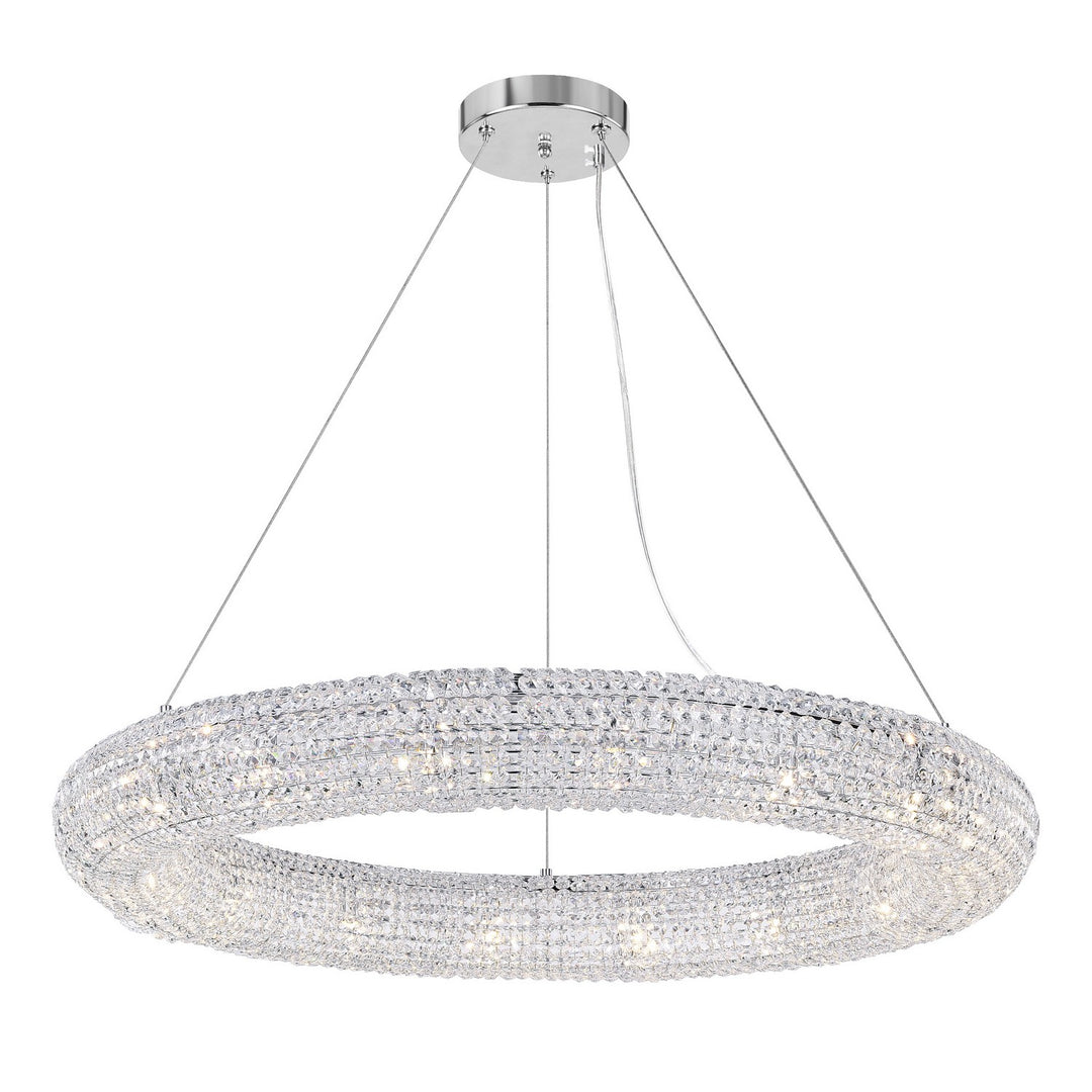 Veronique 16 Light Chandelier in Chrome - available from The Lighting Shoppe, trusted by Canadian homeowners