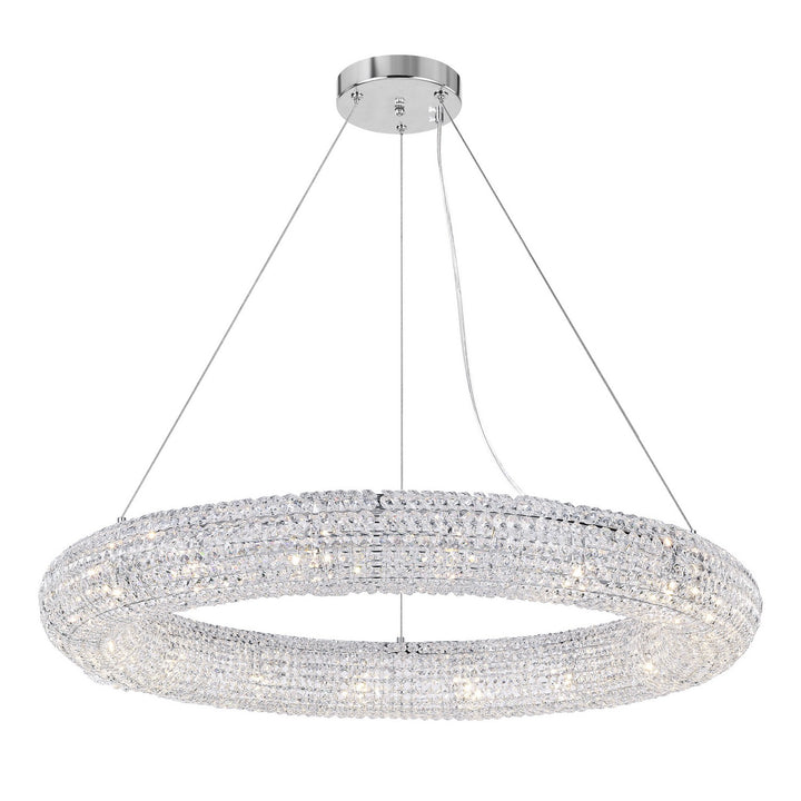 Veronique 16 Light Chandelier in Chrome - available from The Lighting Shoppe, trusted by Canadian homeowners