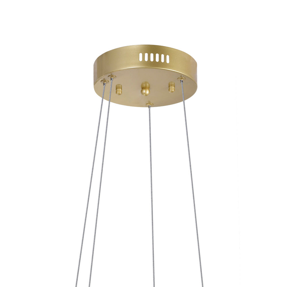 CWI Lighting Canada - 1063P16-169 - LED Chandelier - Genevieve - Medallion Gold