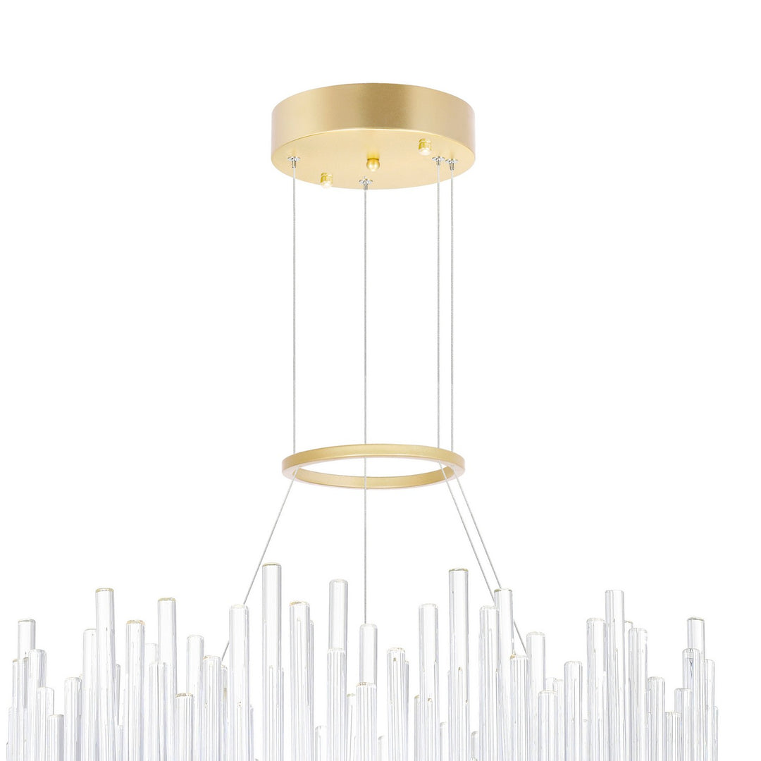 CWI Lighting Canada - 1063P24-169 - LED Chandelier - Genevieve - Medallion Gold