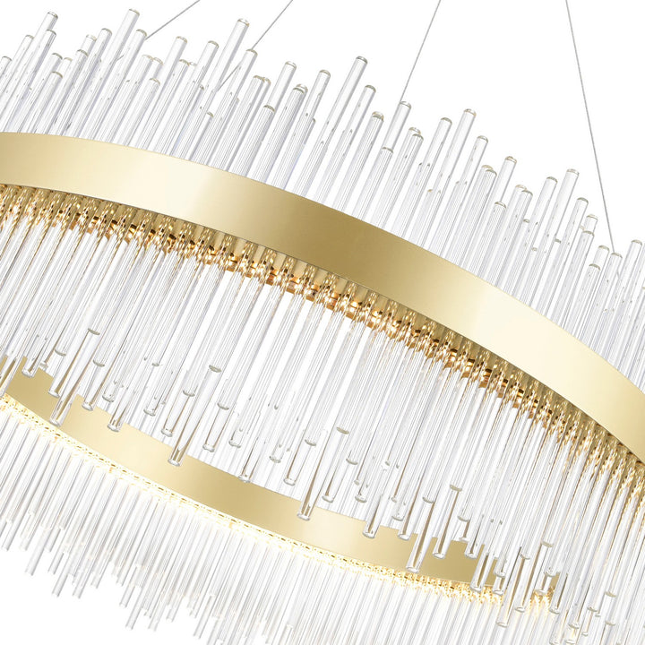 CWI Lighting Canada - 1063P24-169 - LED Chandelier - Genevieve - Medallion Gold
