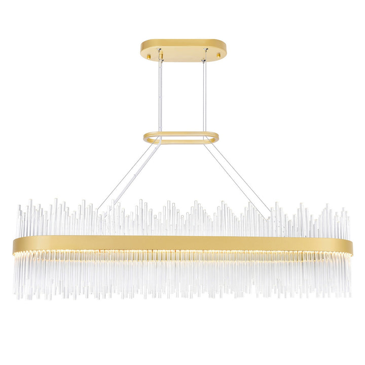 Genevieve LED Chandelier in Medallion Gold - available from The Lighting Shoppe, trusted by Canadian homeowners