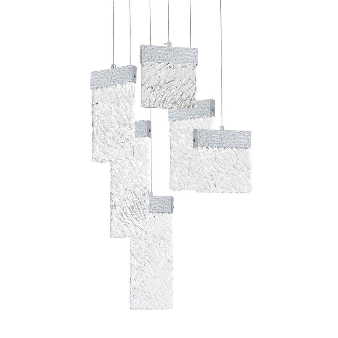 CWI Lighting Canada - 1090P16-6-269 - LED Chandelier - Carolina - Pewter