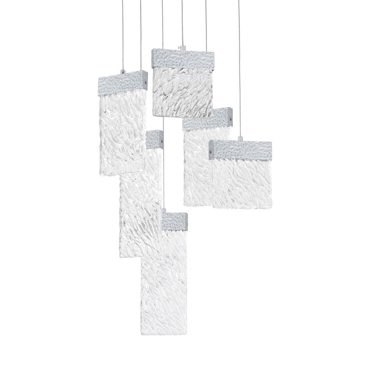 CWI Lighting Canada - 1090P16-6-269 - LED Chandelier - Carolina - Pewter