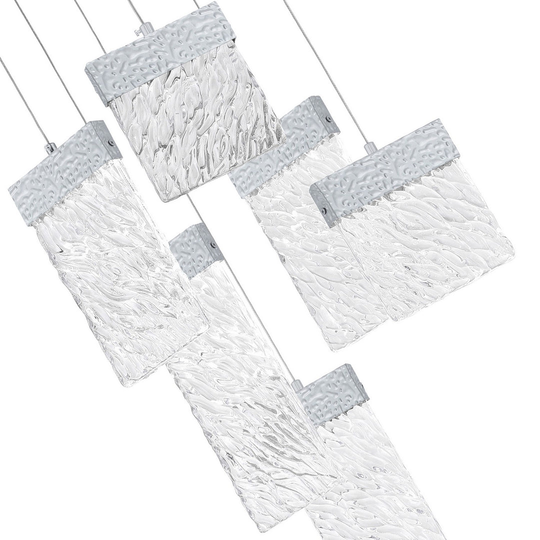 CWI Lighting Canada - 1090P16-6-269 - LED Chandelier - Carolina - Pewter