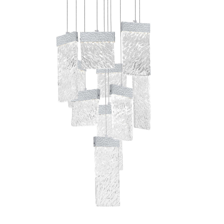 CWI Lighting Canada - 1090P20-10-269 - LED Chandelier - Carolina - Pewter