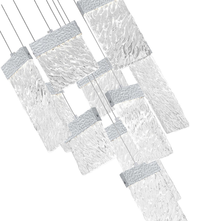 CWI Lighting Canada - 1090P20-10-269 - LED Chandelier - Carolina - Pewter